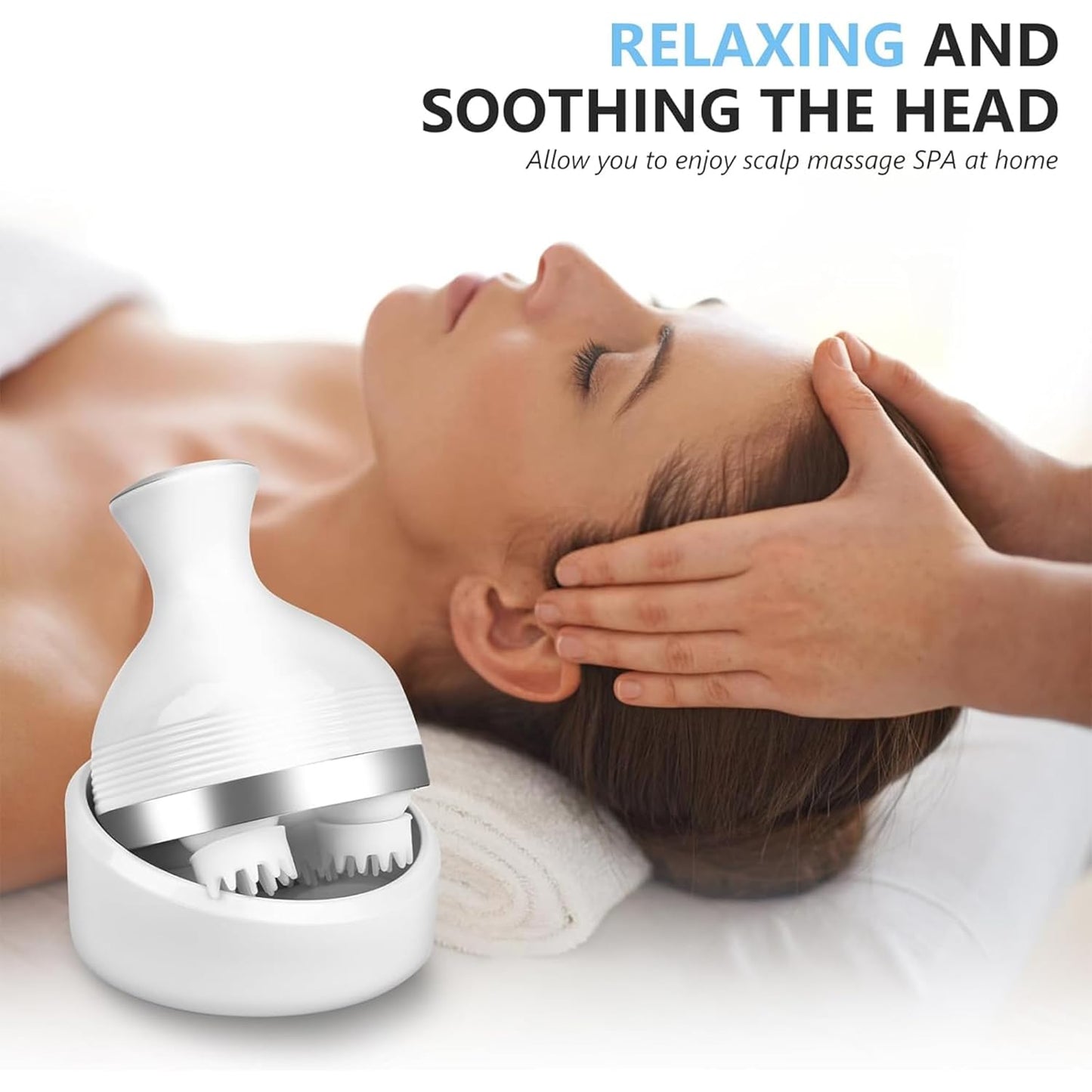 Dr.Carewell Revive 3-in-1 Electric Scalp & Body Massager